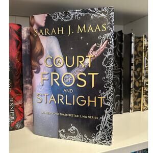 A Court Of Frost And Starlight By Sarah Maas Hardcover OOP